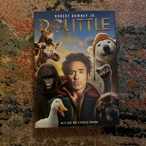 NEW Dolittle Movie DVD Cover